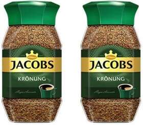 S-4616 Douwe Egberts Jacobs Kronung Instant Coffee 200 Gram / 7.05 Ounce Pack Of 2
