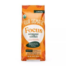 Dreamedge Shop 262290897184 Four Sigmatic Lions Mane Chaga Mushroom Dark Roast Ground Coffee - 10oz