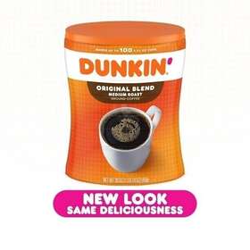 Dunkin 629721600391 Dunkinft Original Blend Medium Roast Coffee 30-ounce Canister