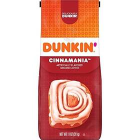 Dunkin Donuts 798527226330 Dunkinft Cinnamania Flavored Ground Coffee 11 Ounce