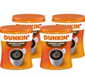 8133401102 Dunkin Donuts Dunkinft Original Blend Ground Coffee Medium Roast 30 Ounce - Pack Of 4