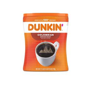 8133401292 Dunkin Donuts Dunkinft Colombian Ground Coffee Medium Roast 27.05 Oz