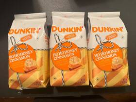 Dunkin Donuts 881334015997 3 Bags Limited Edition Ho Honey Cinnamon Ground Coffee 11oz Bb 08/25