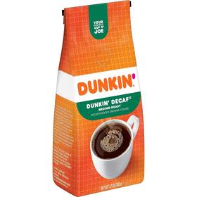 Smu00048 Dunkin Donuts Dunkinft Decaf Ground Coffee