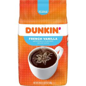 Smu01645 Dunkin Donuts Dunkinft French Vanilla Ground Coffee Medium Roast 00680 2419906