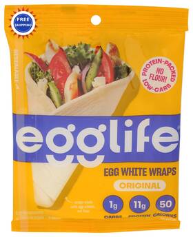 Egglife 810023540007 Egg White Wrap Original 6 Ounce