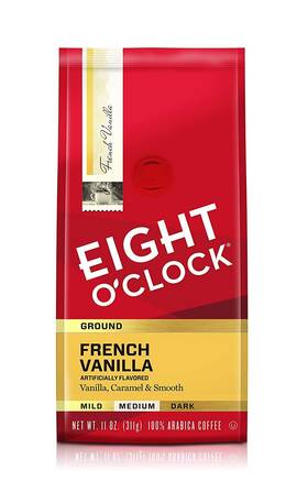 Eight 492311013839 Oftclock Coffee Ground 11 Oz. French Vanilla