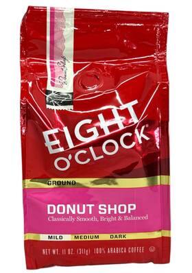 Eight Oclock 011141101907 O Clock Donut Shop Ground Coffee 11 Oz