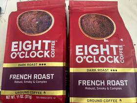Eight Oclock 011141102164 O Clock French Roast Ground Coffee 12 Oz