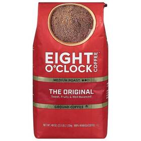 1114110758 Eight Oclock Oftclock Original Ground Coffee Medium Roast 40 Oz. Sealed Item