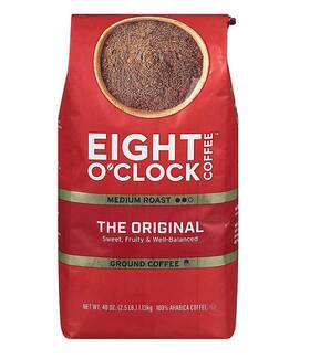990285485 Eight Oclock Oftclock The Original Medium-dark Roast Ground Coffee 40 Oz