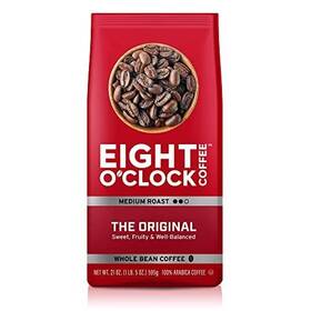 Eight Oclock Coffee 011141101112 The Original 21 Ounce Pack Of 1 Medium Roast Whole Bean 100% Arabi