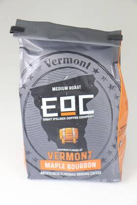 10334 Eight Oclock Coffee 4 Pack Oftclock Eoc Vermont Maple Bourbon 11 Oz Best By 7/25 U52