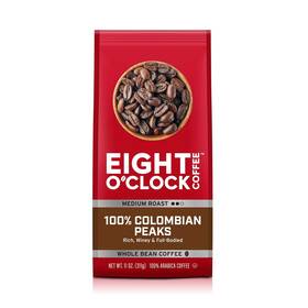 Eight Oclock Coffee 689852218834 Oftclock 100% Colombian Peaks And Arabica 11 Ounce Pack Of 6 Medium &