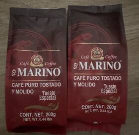El Marino 501016745280 2 Caf Puro Tostado Y Molido Tueste Especial 200g Each Bag