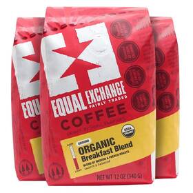 Pp-grce20694 Equal Exchange Organic Ground Coffee Breakfast Blend 12 Ounce Pack Of 3