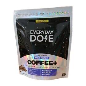Everyday Dose 850077896170 Mild Roast Mushroom Coffee 3.8 Oz 45 Mg Caffeine Energy Focus Glo