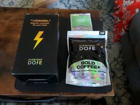 Everyday Dose 860012610549 New - Bold Coffee 9.2 Oz. Travel Cup And Sample Matcha