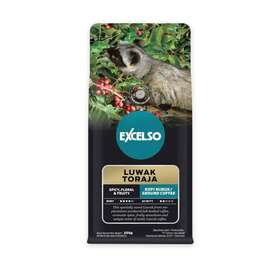 Excelso 991002102873 Indonesia Coffee Luwak Toraja 200g Ground