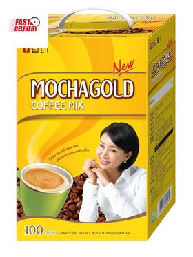 F&b Co. Ltd 445050784754 Mocha Gold Mixed Instant Coffee Rich And Silky Chocolate Blend With Sugar