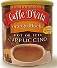 F-dv-1c-06-oran-21 Caffe Dvita Orange Mocha Cappuccino Canisters 071672001442