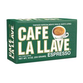 F. Gavina & Sons Inc. 313098066019 Cafe La Llave Dark Roast Ground Espresso Coffee 10 Oz Brick - Rich And Bold Cub