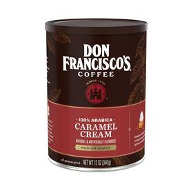 F. Gavina & Sons Inc. 445008393366 Caramel Cream Ground Coffee Rich Aromatic 100% Arabica Beans - Family Crafted