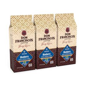 F. Gavina & Sons Inc 445047436468 Don Franciscos Blueberry Ground Coffee Medium Roast 100% Arabica Flavored C