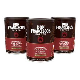 F. Gavina & Sons Inc. 711181035810 Don Franciscos Caramel Cream Ground Flavored Coffee Rich Aromatic 100%
