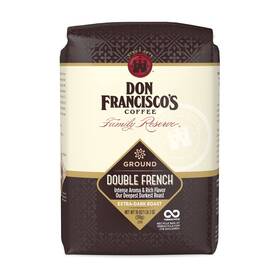F. Gavina & Sons Inc. 744110284041 Don Franciscos Premium Double French Dark Roast Ground Coffee 100% Arabica