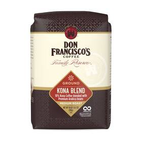 F. Gavina & Sons Inc. 744759559272 S Kona Blend Ground Coffee Medium Roast 100% Arabica 18 Oz Bag