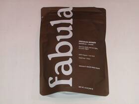 Fabula 850026627039 Medium Roast Coffee Ground 100% Organic Single Origin 12 Oz Sealed Bag