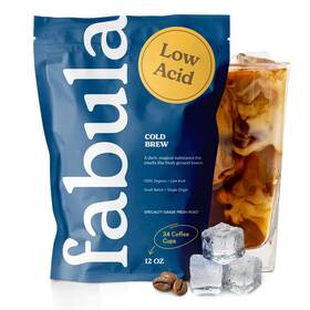 Fabula 850026627251 Coffee Cold Brew Freshly Ground - Organic Low Acid Single Origin