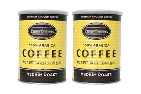 Farmer Brothers 744759603241 100% Arabica Medium Roast Ground Coffee - Rainforest Alliance Ce