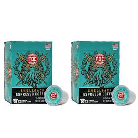 Fire Department Coffee 313031428461 - Gives Back To Firefighters Shellback Espresso