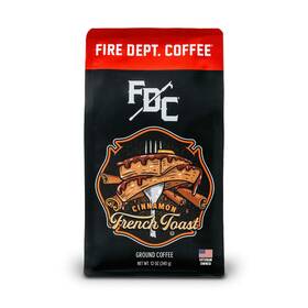 Fire Department Coffee 850053614019 Cinnamon French Toast 12 Oz Ground Medium Roast