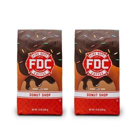 Fire Department Coffee 850053614699 Gives Back To Firefighters - Donut Shop Beans Sweet And Smooth Med