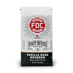 Fire Department Coffee 860007225482 Vanilla Bourbon - Gives Back To Firefighters Bean