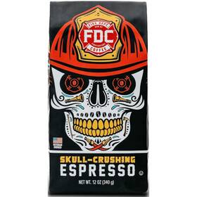 Fire Department Coffee Inc. 313019491470 Skull-crushing Espresso Dark Roast Premium Ground