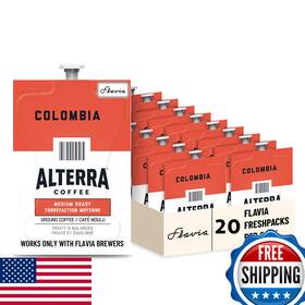 Flavia B00bdupi8a Alterra Coffee Colombia 20-count Fresh Packs Pack Of 1
