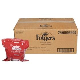 Folgers 025500069005 Regular Special Roast Coffee Filter Pack 0.9 Ounce 160 Per Case
