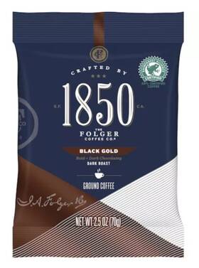 1850 Folgers 025500215129 9.38 Lbs 60 Packs Of 2.5 Oz Ground Black Gold 12/16/24