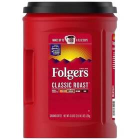 098mrs05 Folgers Folger Classic Roast Ground Coffee 43.5 Oz. - 1 Pack Free Delivery