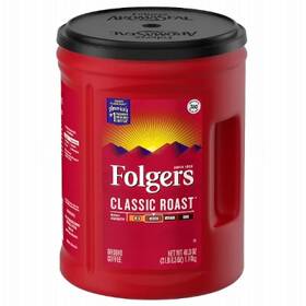 2802493 Folgers 6 Pack - Classic Medium Roast Ground Coffee 40.3 Oz