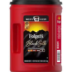 Folgers 313113531522 Black Silk Ground Coffee 40.3 Oz