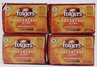 Folgers 4 Breakfast Blend Mild Ground Coffee 10.8 Oz Ea Brick 3 10 9 21 2017 025500002293
