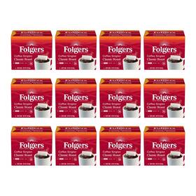 Folgers 461070289601 228 Count-folgers Coffee Singles Classic Roast Bags 12 Pack