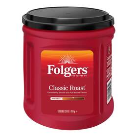 B0bgt7gd47 Folgers Classic Roast Medium-dark Ground Coffee 816g Canister