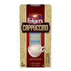 Folgers Cappuccino French Vanilla Instant Coffee Mix 4 Count Pack X 16 Total 025500204086