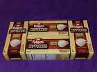 Folgers Cappuccino Mocha Chocolate Instant Coffee Mix 4 Count Pack X 16 New 025500204963